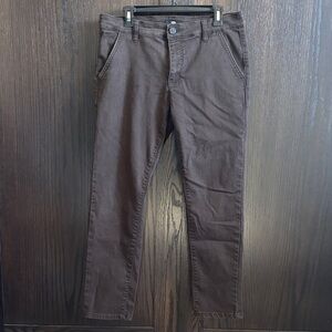 Slim Men's Jeans in Dark Brown